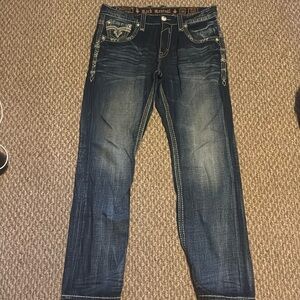 Rock Revival Ricky Straight Size: 36W/31 1/2L/17 1/2Inseem